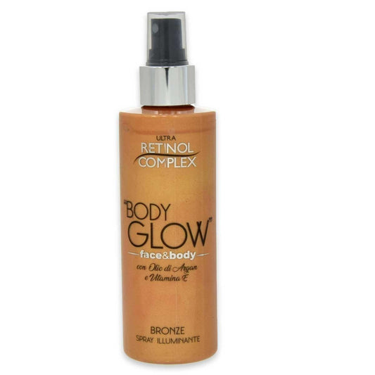 Retinol Complex Body Glow Crema Spray Viso e Corpo Illuminante Bronze Donna