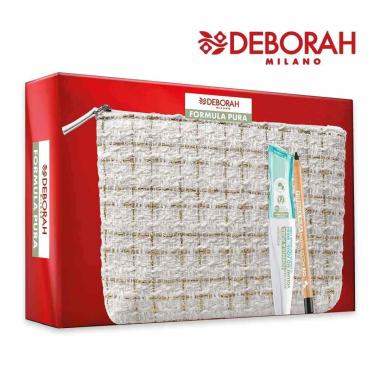 Deborah Milano Formula Pura Donna Confezione Regalo 2024 2 Pezzi + Pochette Vari Tipi