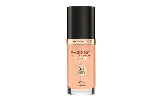 Max Factor  Fondotinta Face Finity All Day Flawless 3 in 1 Golden 75