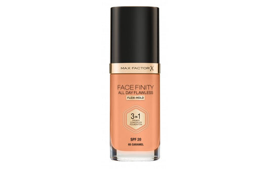 Max Factor  Fondotinta Face Finity All Day Flawless 3 in 1 Caramel 85