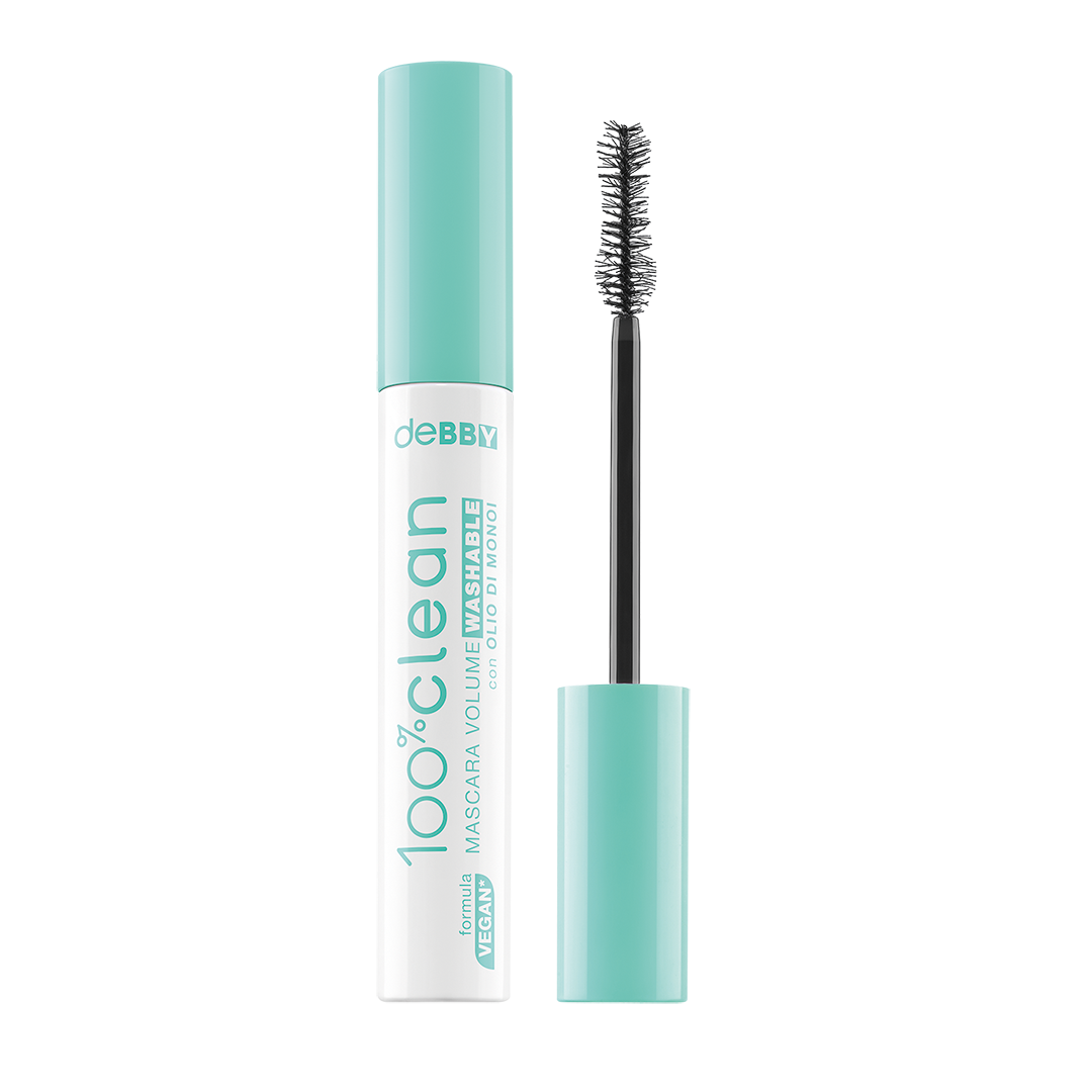 Debby Mascara 100% Clean Formula Vegana Washable