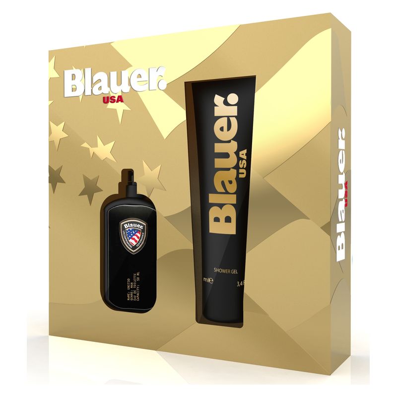 blauer usa uomo confezione regalo profumo e doccia schiuma