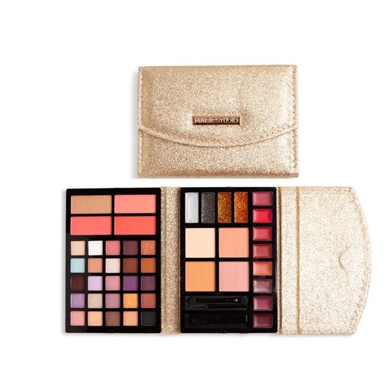 pochette glitter con make up completo