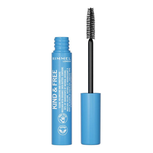 Rimmel Mascara Kind e Free Volume e Lunghezza Vegano Water Resist 001 Black