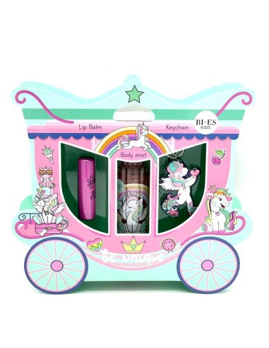 carrozza cartonata confezione regalo unicorno