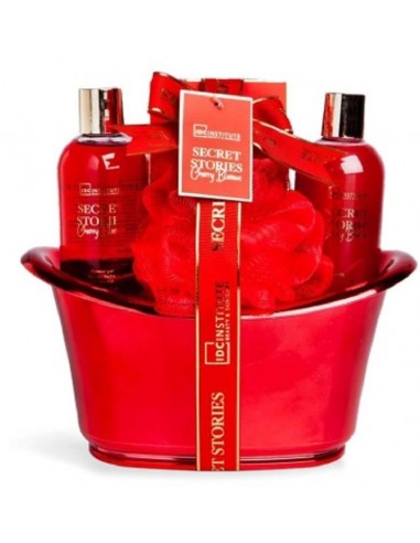 IDC Institute Secret Stories Vasca Red Grande Confezione Regalo