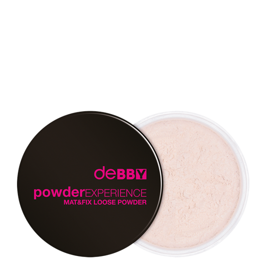 Debby Loose Powder Experience Mat & Fix n 1 transparent