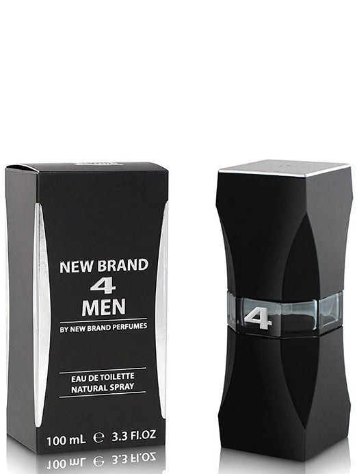 NEW BRAND PRESTGE 4 MEN EDT 100 ML SPRAY