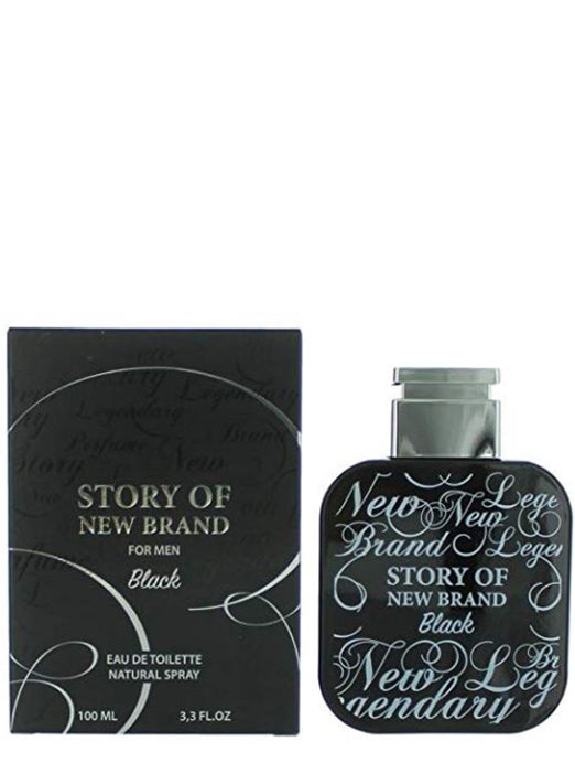 NEW BRAND STORY BLACK EDT 100 ML SPRAY